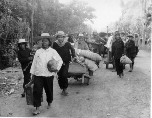 Cambodians Making the Long Journey Back to Their Home Villages Source: Documentation Center of Cambodia Archives