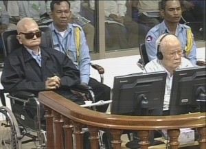 Nuon Chea and Khieu Samphan Source: Documentation Center of Cambodia Archives